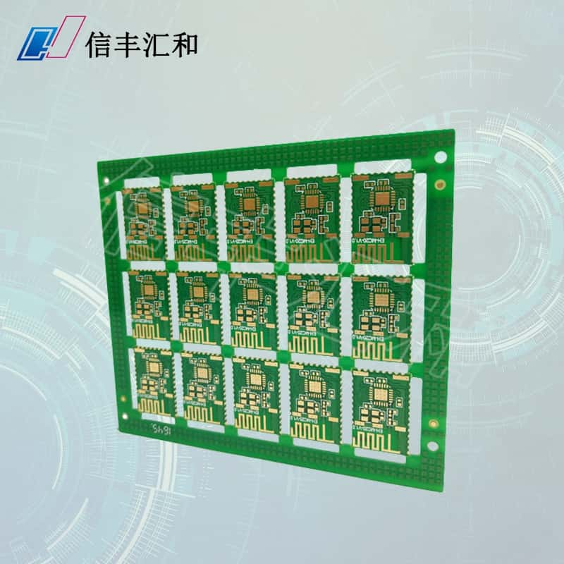 藍(lán)牙模塊pcb板為什么要做半孔？